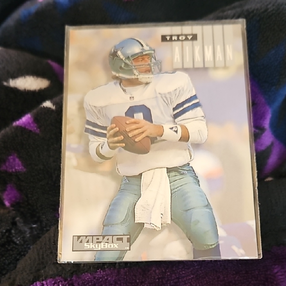 Troy Aikman Football Card